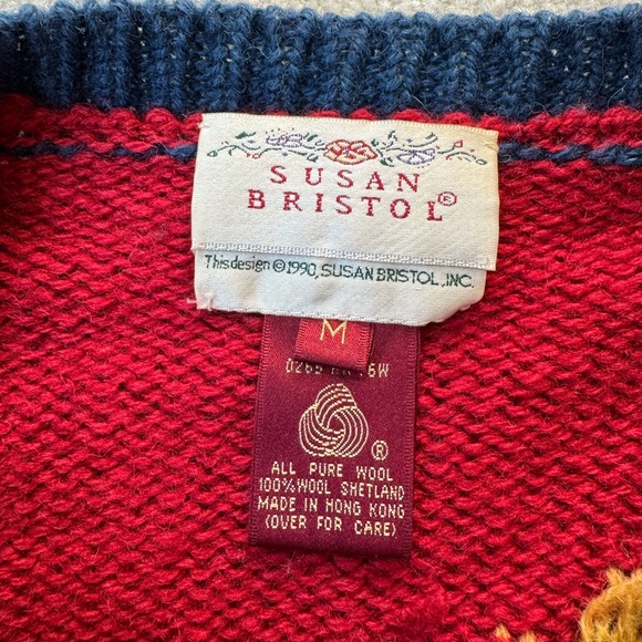 Susan Bristol Multicolor Patchwork Cardigan - Picture 2 of 6